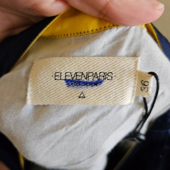 NWT Eleven Paris Embroidered Beaded Bomber Jacket - Picture 8 of 12